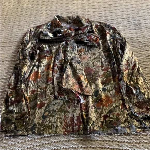 Tory Burch Tops - Beautiful Tory Burch Floral Blouse size 8